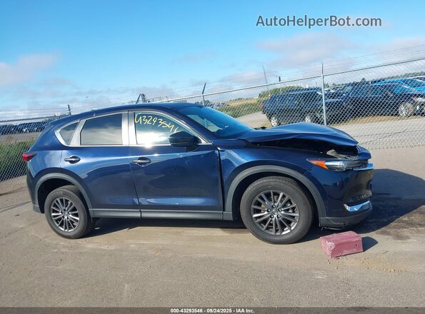 JM3KFBCM4L1806169 2020 MAZDA CX-5 Blue Սալոնի հետևի տեսք