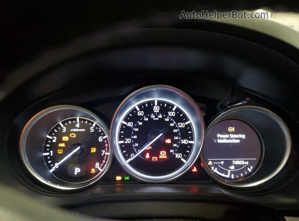 JM3KFBCM5K1535119 2019 MAZDA CX-5 Black Instrument cluster view