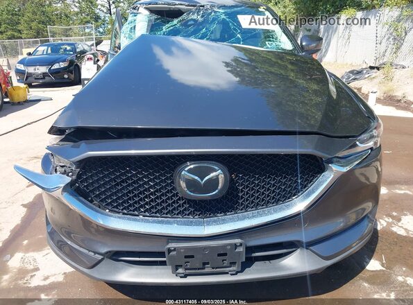 JM3KFBCM6M1338205 2021 MAZDA CX-5 Gray Widok deski rozdzielczej