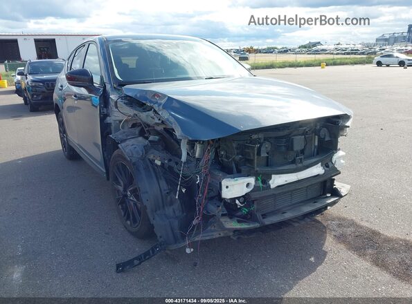 JM3KFBCY5M0370975 2021 MAZDA CX-5 Blue Front view