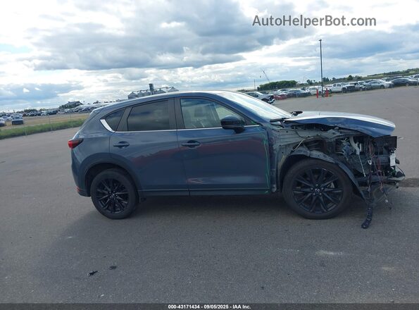 JM3KFBCY5M0370975 2021 MAZDA CX-5 Blue Rear interior view