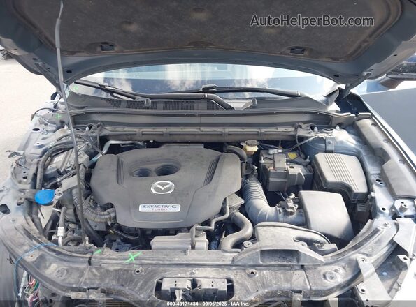 JM3KFBCY5M0370975 2021 MAZDA CX-5 Blue Rear view