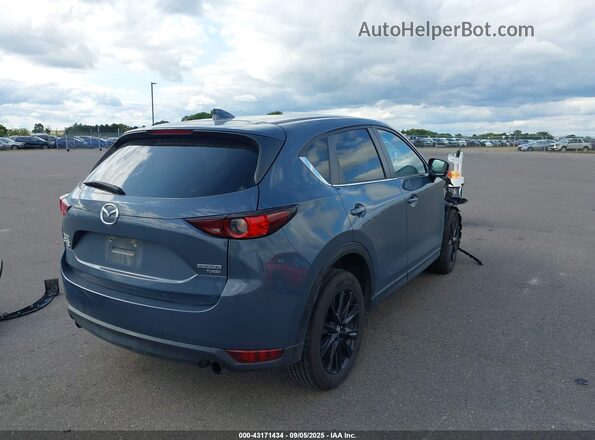 JM3KFBCY5M0370975 2021 MAZDA CX-5 Blue Rear right