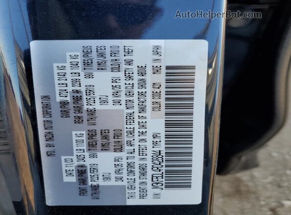 JM3KFBDL4R0428844 2024 MAZDA CX-5 Синий Вид наклейки с VIN-кодом