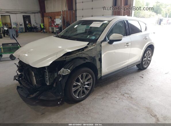JM3KFBDMXL0868986 2020 MAZDA CX-5 White Առջևի ձախ երեք քառորդ տեսարան