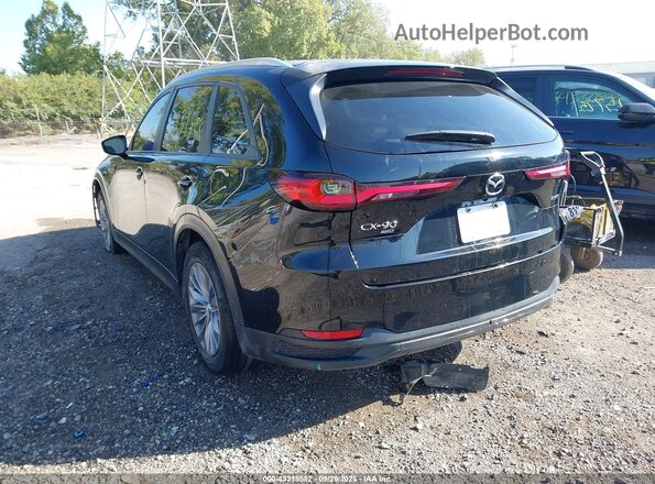 JM3KKAHD0R1114871 2024 MAZDA CX-90 Black Задня ліва чверть