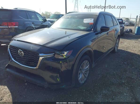 JM3KKAHD0R1114871 2024 MAZDA CX-90 Black Передня ліва чверть
