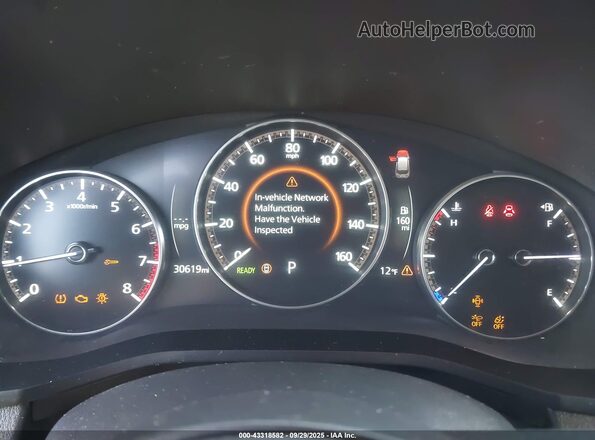 JM3KKAHD0R1114871 2024 MAZDA CX-90 Black Вид задніх сидінь
