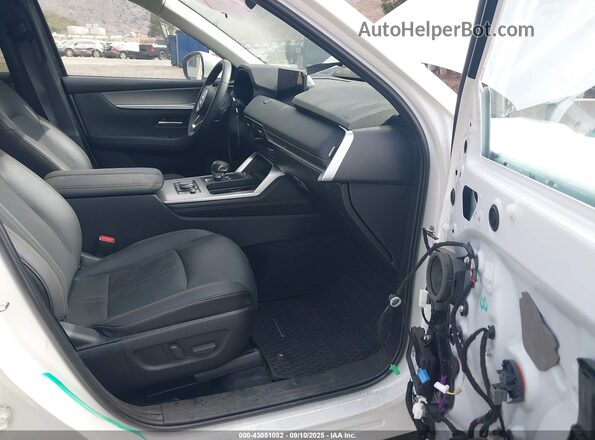 JM3KKBHA4S1249160 2025 MAZDA CX-90 PHEV Белый Вид салона спереди