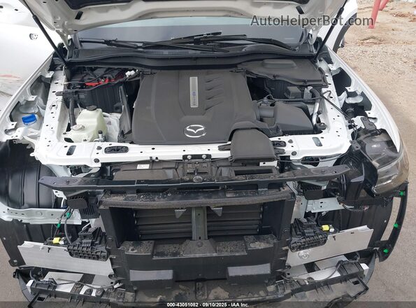 JM3KKBHA4S1249160 2025 MAZDA CX-90 PHEV Белый Вид сзади