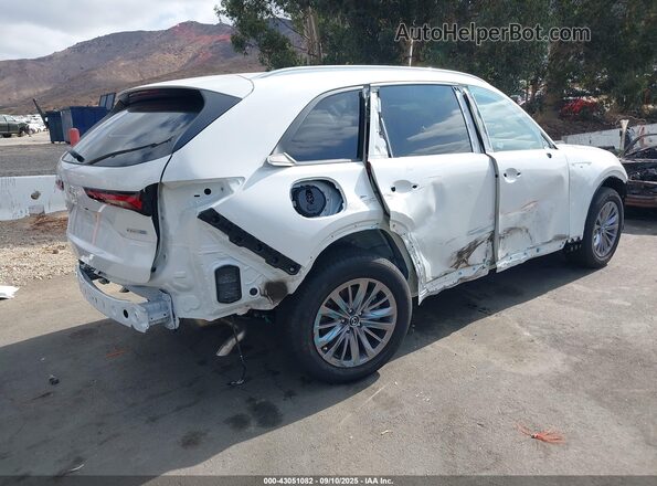 JM3KKBHA4S1249160 2025 MAZDA CX-90 PHEV Белый Задняя правая четверть