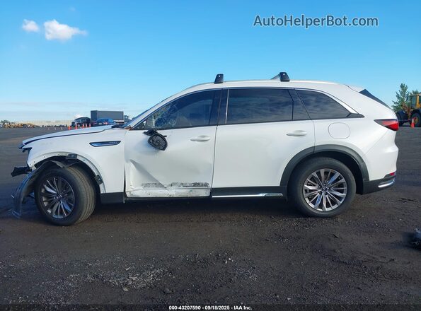 JM3KKEHAXR1131254 2024 MAZDA CX-90 PHEV White Панорамний вид салону 360°