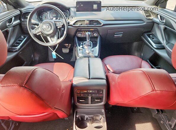 JM3TCADY3M0508308 2021 MAZDA CX-9 Gray Առջևի վահանակի տեսք