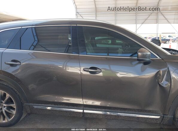 JM3TCADY4G0114918 2016 MAZDA CX-9 Brown Widok wnętrza z tyłu