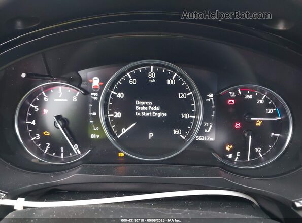 JM3TCADY9L0419244 2020 MAZDA CX-9 White უკანა სავარძლების ხედი