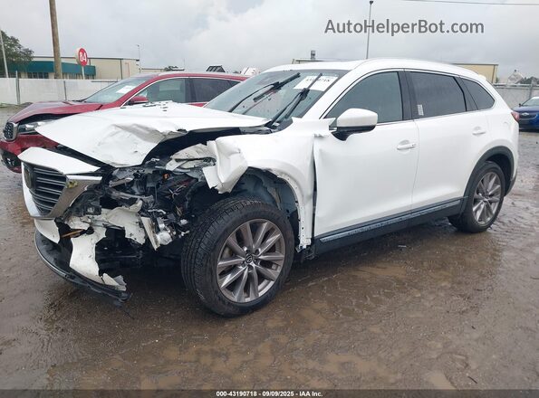 JM3TCADY9L0419244 2020 MAZDA CX-9 White წინა მარცხენა ხედი სამი მეოთხედიდან