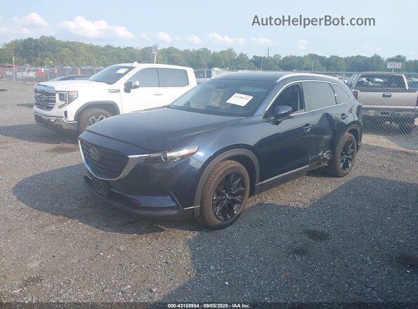 JM3TCBAY8N0611140 2022 MAZDA CX-9 Blue Передня ліва чверть