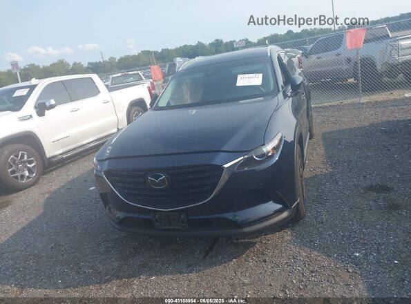 JM3TCBAY8N0611140 2022 MAZDA CX-9 Blue Вид щитка приладів