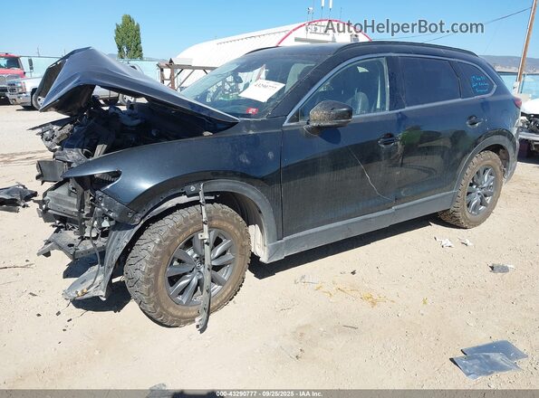 JM3TCBCY0L0404607 2020 MAZDA CX-9 Черный Передняя левая четверть