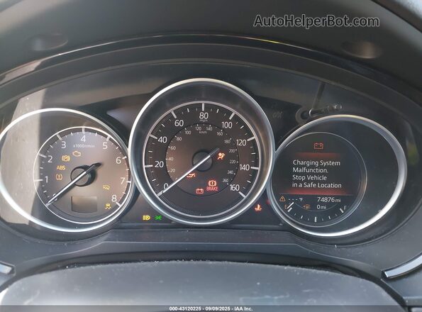 JM3TCBCY3L0408022 2020 MAZDA CX-9 White უკანა სავარძლების ხედი