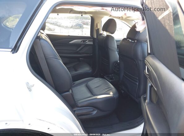 JM3TCBCY3L0408022 2020 MAZDA CX-9 White VIN კოდის სტიკერის ხედი