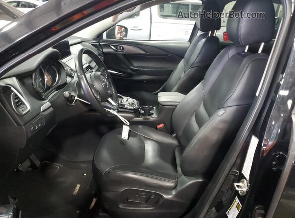 JM3TCBCY5P0658903 2023 MAZDA CX-9 Black Вид салону спереду