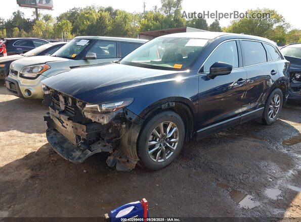 JM3TCBCY8G0120602 2016 MAZDA CX-9 Black წინა მარცხენა ხედი სამი მეოთხედიდან