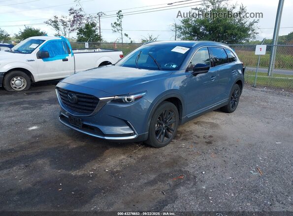 JM3TCBDY0N0627795 2022 MAZDA CX-9 Blue Front left