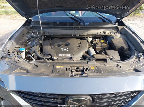 JM3TCBDY0N0627795 2022 MAZDA CX-9 Blue Rear view