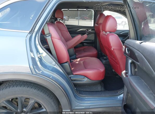 JM3TCBDY0N0627795 2022 MAZDA CX-9 Blue VIN sticker view