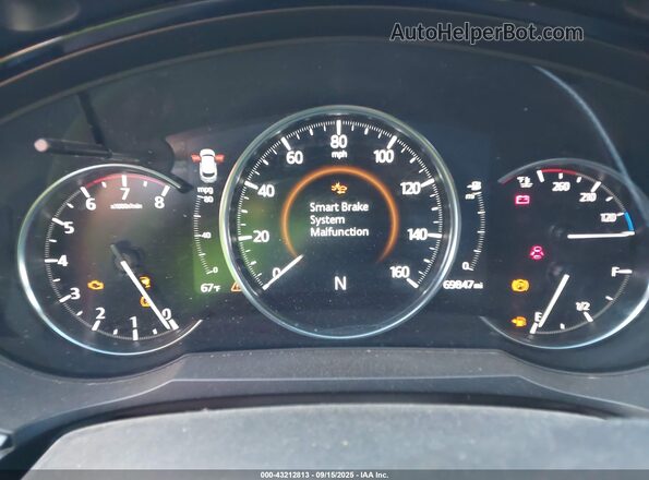 JM3TCBDY1L0422340 2020 MAZDA CX-9 Gray Widok tylnych siedzeń