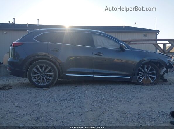 JM3TCBDY1L0422340 2020 MAZDA CX-9 Gray Widok wnętrza z tyłu