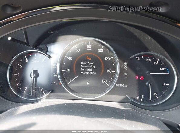 JM3TCBDY2L0406955 2020 MAZDA CX-9 Black Vista de los asientos traseros
