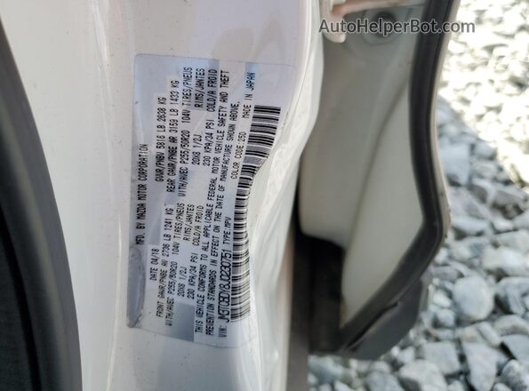 JM3TCBDY8J0230751 2018 MAZDA CX-9 White 