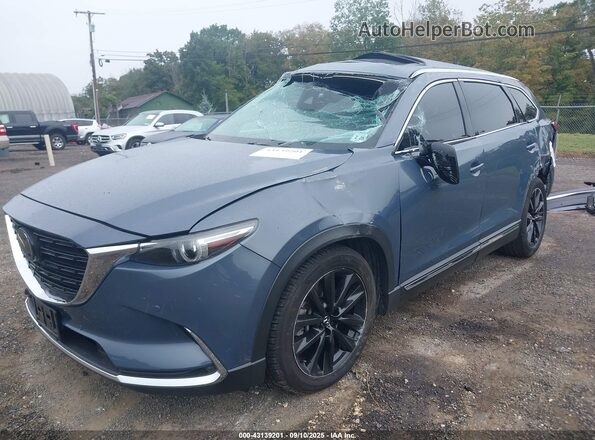 JM3TCBDYXP0648818 2023 MAZDA CX-9 Blue Դիմացի տեսք