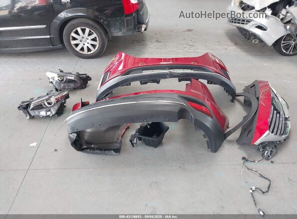 JM3TCBEY3M0516624 2021 MAZDA CX-9 Red Սարքավորումների վահանակի տեսք
