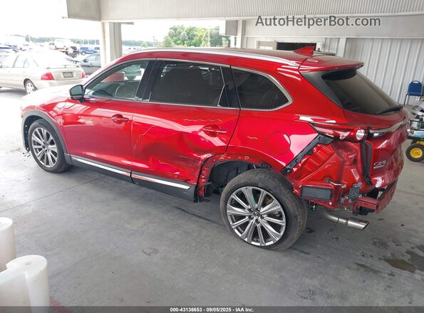 JM3TCBEY3M0516624 2021 MAZDA CX-9 Red Հետևի ձախ