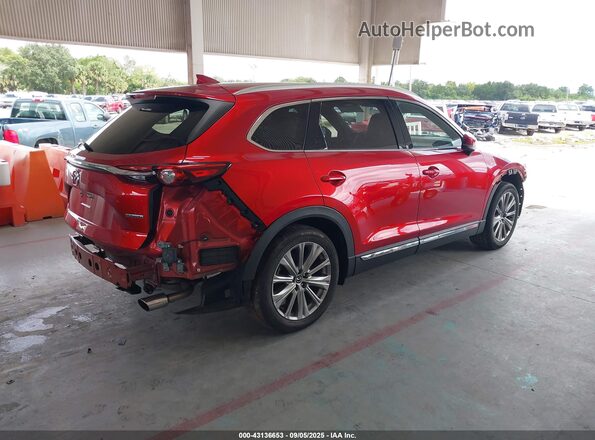 JM3TCBEY3M0516624 2021 MAZDA CX-9 Red Հետևի աջ