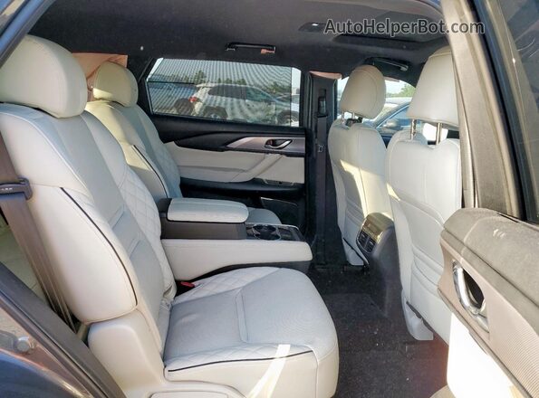 JM3TCBEY6N0613415 2022 MAZDA CX-9 Gray Rear interior view