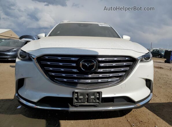 JM3TCBEYXM0534019 2021 MAZDA CX-9 White Widok z przodu