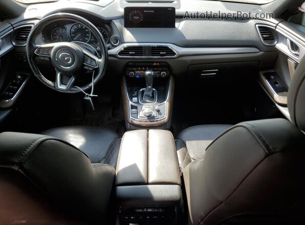 JM3TCBEYXM0534019 2021 MAZDA CX-9 White Widok deski rozdzielczej