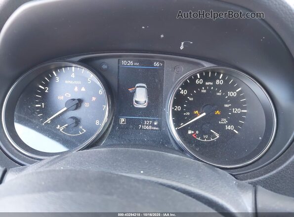 JN1BJ1CV2LW272184 2020 NISSAN ROGUE Красный Вид задних сидений