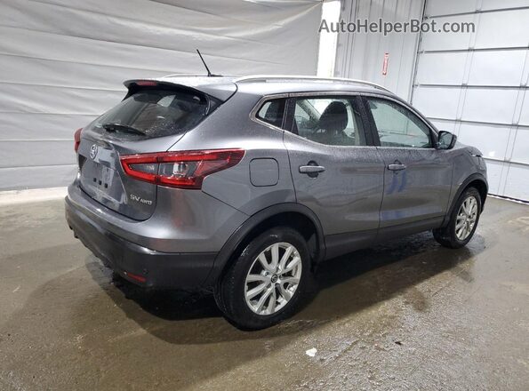 JN1BJ1CW3LW363697 2020 NISSAN ROGUE Gray უკანა მარჯვენა