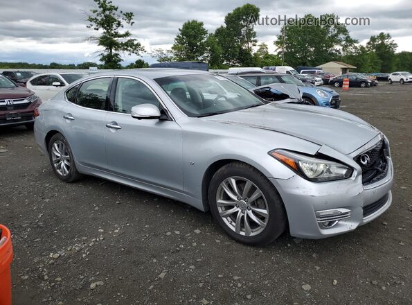 JN1BY1AP9HM740964 2017 INFINITI Q70 Gray წინა მარჯვენა