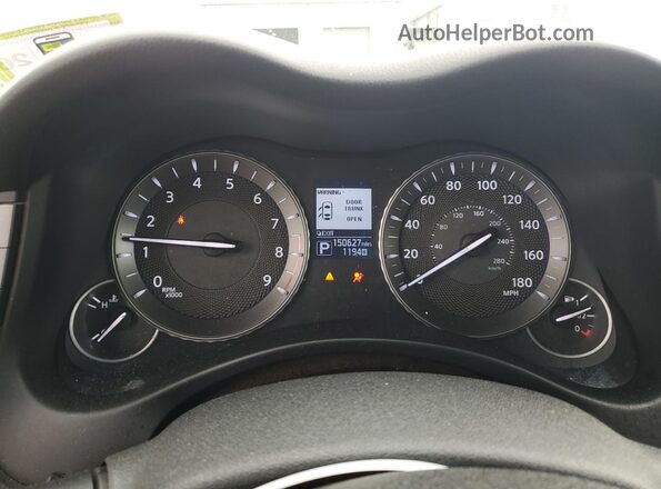 JN1BY1AP9HM740964 2017 INFINITI Q70 Gray ხელსაწყოთა პანელის ხედი