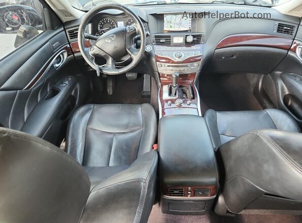 JN1BY1PR9KM725090 2019 INFINITI Q70L Black Dashboard view