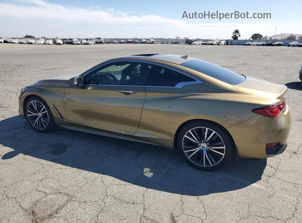 JN1CV7EL2JM250038 2018 INFINITI Q60 Золотой 