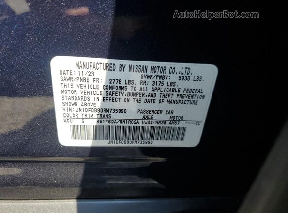 JN1DF0BB0RM735990 2024 NISSAN ARIYA Blue 
