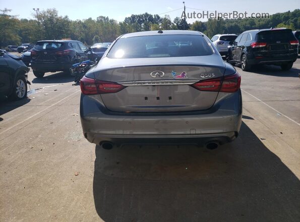 JN1EV7AP0JM355016 2018 INFINITI Q50 Gray 