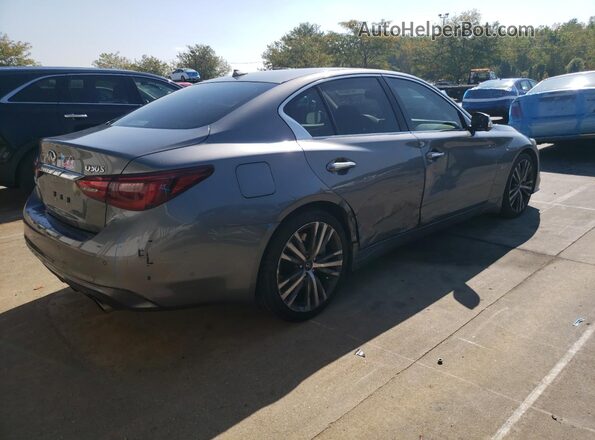 JN1EV7AP0JM355016 2018 INFINITI Q50 Gray 